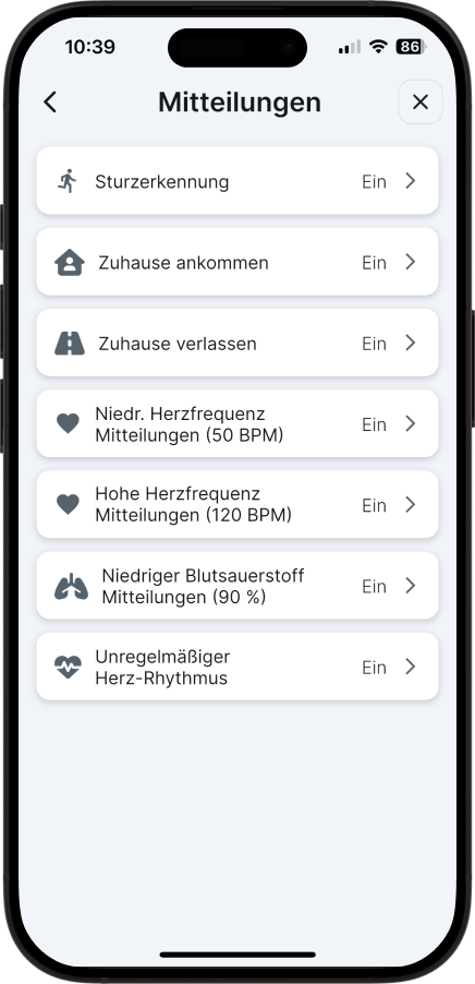 Einfach Blutwerte verstehen App auf Smartphone